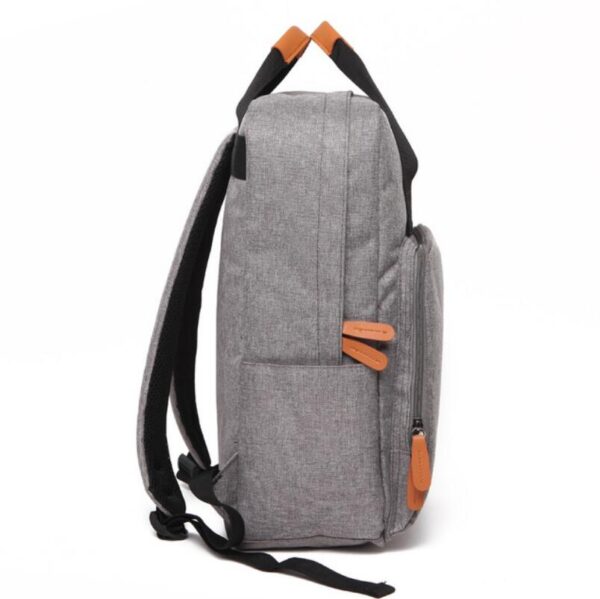 Men's 15.6 Inch Laptop Backpack Water Resistant Padded Computer Bag Stylish Women's Backpacks - 영상 4