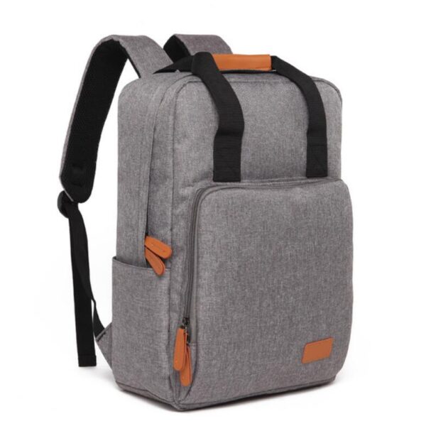 Men's 15.6 Inch Laptop Backpack Water Resistant Padded Computer Bag Stylish Women's Backpacks - 영상 5