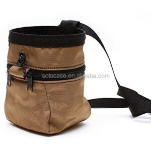 Heavy Waxed Canvas Chalk Bag with Front Phone Pocket Special Purpose Bag & Case