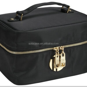 حقائب مستحضرات التجميل الفاخرة المخصصة & مجموعة حافظات حقيبة مكياج بتصميم قطار من الجلد