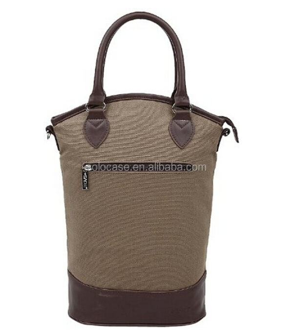 Wine Travel Carrier Cooler Bag for Chilling 2 Bottles of Wine or Champagne - Bild 3