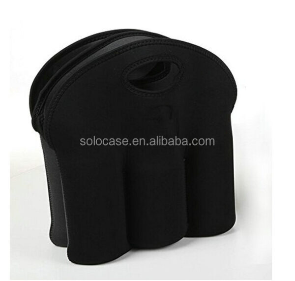 Original Neoprene Wine/Water Bottle Cooler Bag Tote Premium Insulated Storage for Beverages On-The-Go - 画像 2
