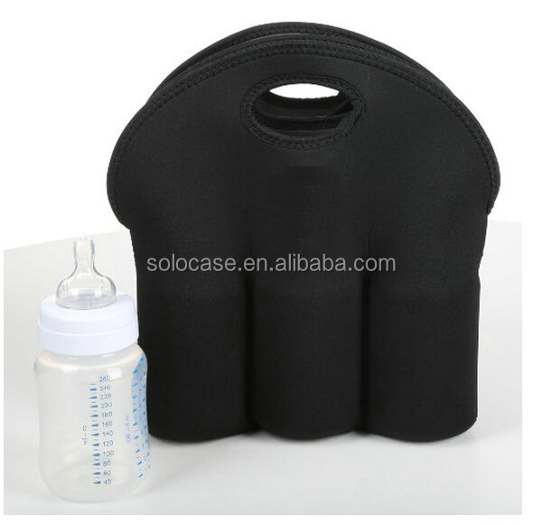 Original Neoprene Wine/Water Bottle Cooler Bag Tote Premium Insulated Storage for Beverages On-The-Go - 画像 3