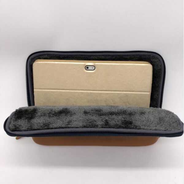 Waterproof Canvas Laptop Sleeve with Comfortable Back Handle Protective Bag Cover for Laptops - 画像 4