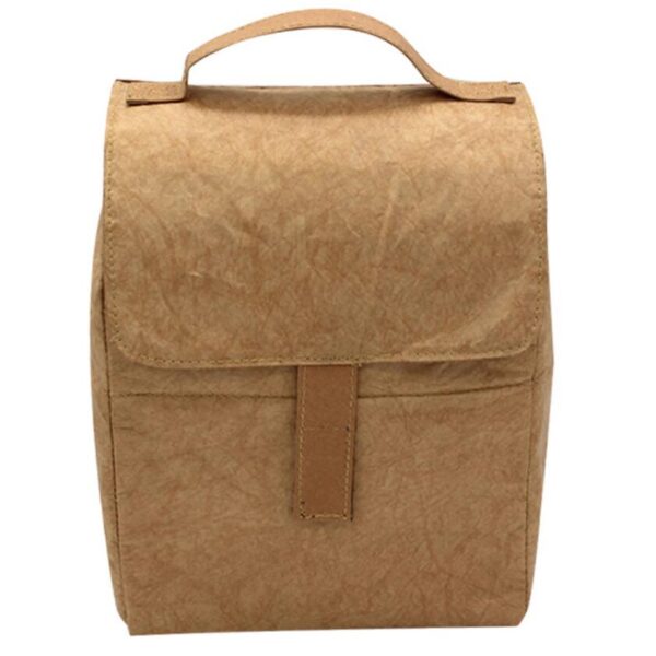 Reusable Thermal Snacks Cooler Bag Waterproof Tyvek Paper for Lunches - Image 2
