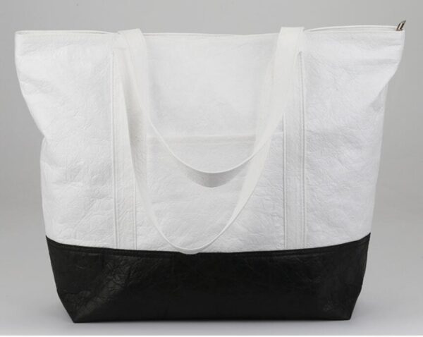 Waterproof Tyvek Paper Shoulder Tote Bag Purse Handbag for Shopping Convenient and Durable Purse for Carrying Essentials - Bild 2