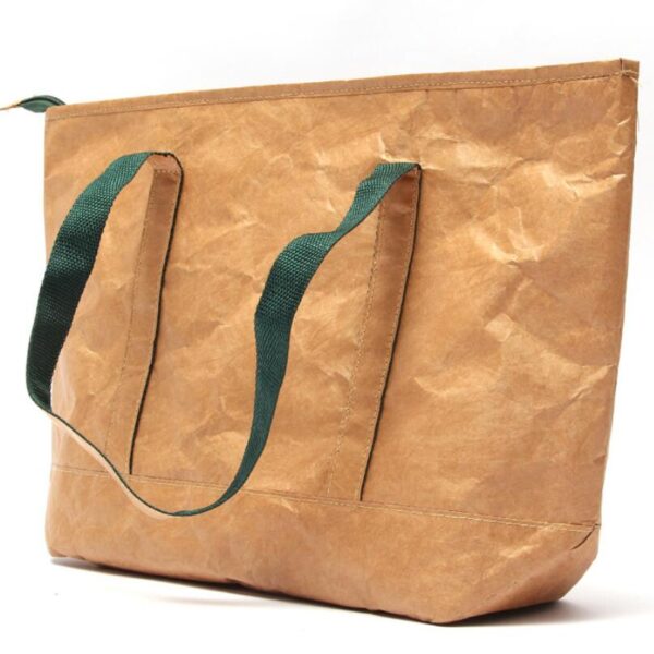 Waterproof Tyvek Paper Shoulder Tote Bag Purse Handbag for Shopping Convenient and Durable Purse for Carrying Essentials - Bild 6