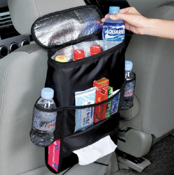 Insulated Car Seat Back Cooler Bag for Drinks Holder - Bild 4