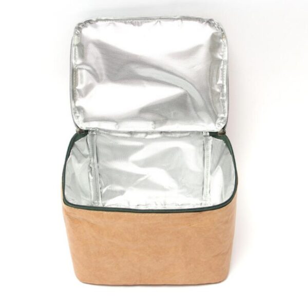 Reusable Tyvek Paper Lunch Cooler Bag with Shoulder Strap Eco-Friendly Reusable Cooler Bags - Image 6