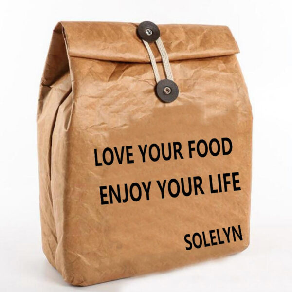 Portable Tyvek Paper Wine Bottle Cooler Bag