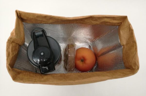 Portable Tyvek Paper Wine Bottle Cooler Bag - Bild 6