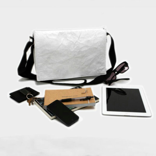 Lightweight Waterproof Tyvek Paper Overall Messenger Bag Handbag Product Category - Image 5