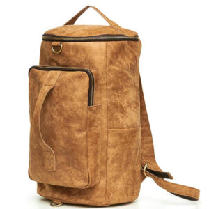 Vintage Waxed Canvas Backpack Women's Casual Rucksack Convertible Backpack