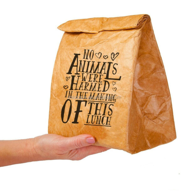Unisex Lightweight DuPont Paper Cooler Bag Insulated and Versatile