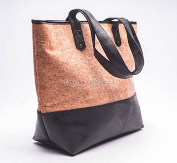 Premium Waterproof Cork Leather Satchel Handbag Premium Handbags - Image 2