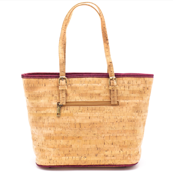 Premium Waterproof Cork Leather Satchel Handbag Premium Handbags - Image 6