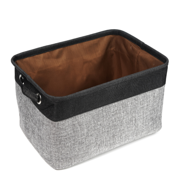 Handmade Large Capacity Linen Basket for Home Toys Storage Bag Special Purpose Product - 画像 2