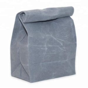Waterproof Waxed Canvas Cooler Bag for Lunch Storage and Transportation