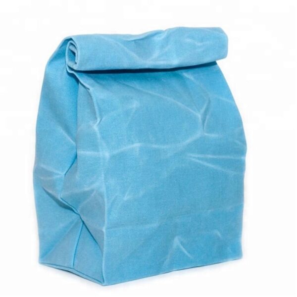 Waterproof Waxed Canvas Cooler Bag for Lunch Storage and Transportation - 画像 6