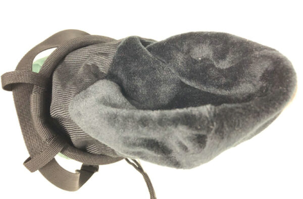 Travel Bag with Cinch Closure and Buckled Webbing Belt Chalk Color - 画像 5