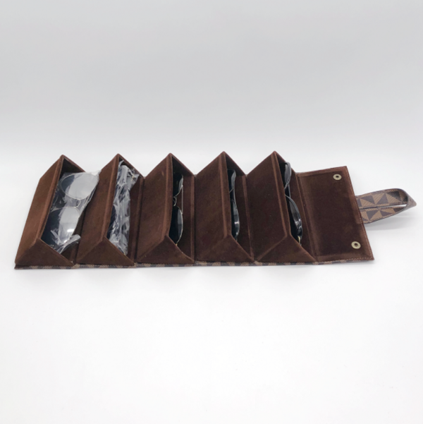 Monogram 4-Slot Sunglasses Organizer Rack Wall Hanging Special Purpose Bag & Case - 영상 6