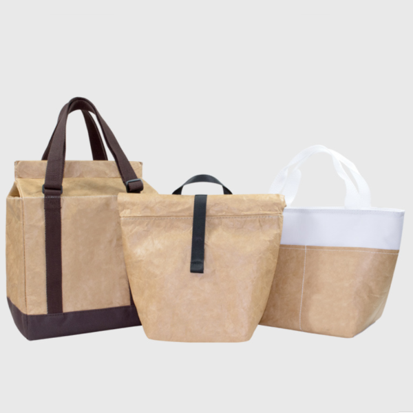 Tyvek Paper Sandwich Cooler Bag Foldable Lunch Bag - Image 2