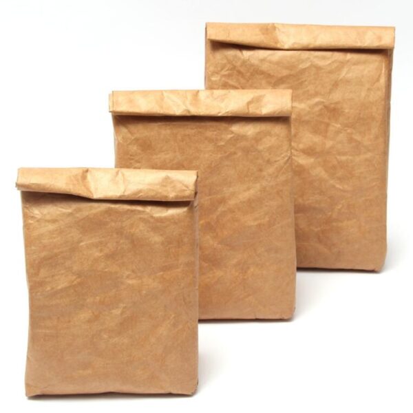Tyvek Paper Sandwich Cooler Bag Foldable Lunch Bag - Image 5