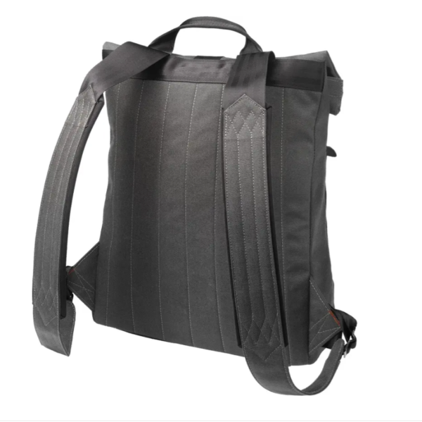 Casual Sports Backpack with Slim-Profiled Roll-Top Design Adjustable Hook-Strap Closure - Image 2