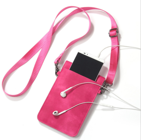 Small Crossbody Phone Shoulder Bag with Card Holder and Wallet Purse Special Purpose Case - صورة 5