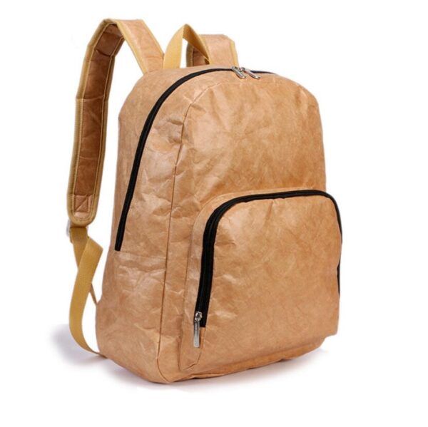 Lightweight Eco-Friendly Women's Backpack Washable Paper with Custom Logo Recycled Material - Bild 3