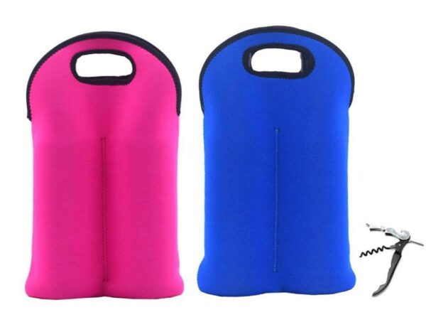Neoprene Wine and Champagne Bottle Cooler Bag Holder Sleeve - Bild 4