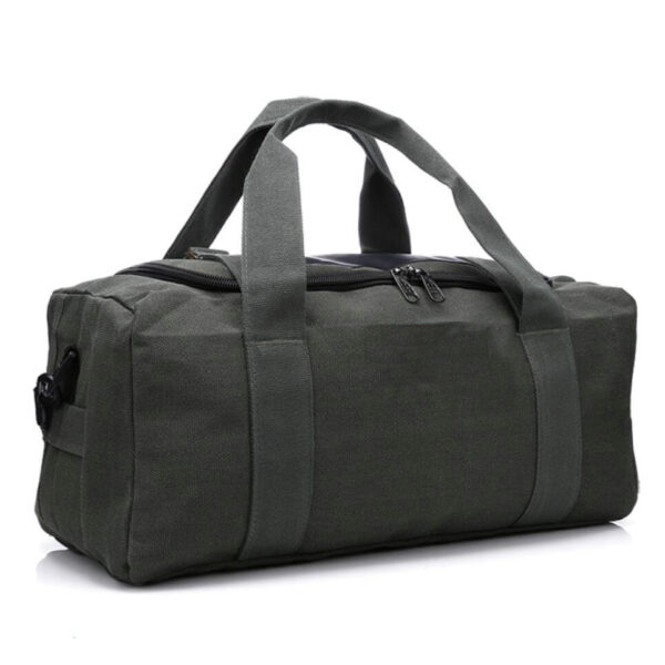 Men's Large Waterproof Canvas Travel Tote Duffle Bag Weekender Luggage Duffel Bags - Изображение 3