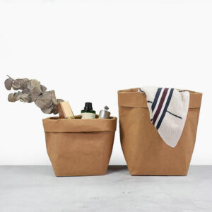 EarthFriendly JUMBO Washable Paper Basket Special Purpose Bag & 場合