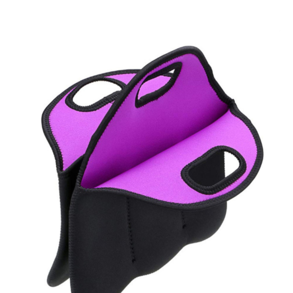6 Pack Neoprene Beer Cooler Tote Bag for Transporting Cold Beverages - Image 3