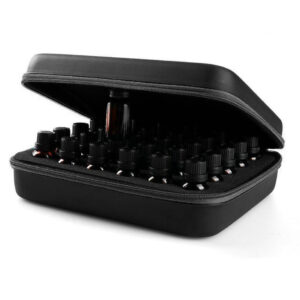 Women's Essential Oil Carry Case Cosmetic Bag Container for Aromatherapy Storage