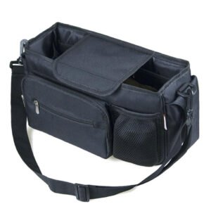 Baby Organizer Stroller Bag with Cup Holders Convenient Diaper Bag for On-the-Go Parents