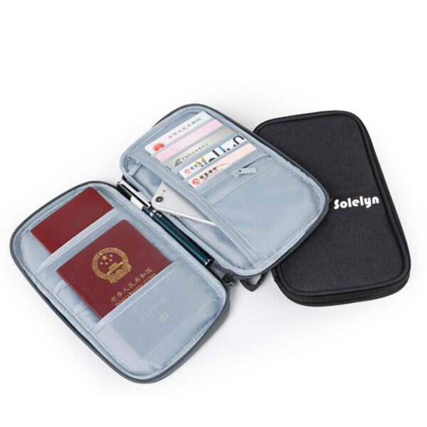 Travel Wallet with Card Holder Family Passport Organizer - Bild 5