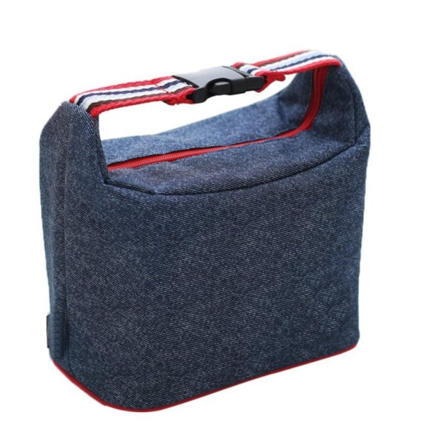 Durable Roll-Top Insulated Cooler Bag for School Lunch Tote Bag - 画像 4
