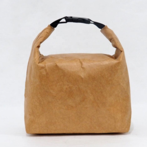 Rolled Top Brown Paper Lunch Case Water-Resistant and Tear-Resistant for Cooler Bags