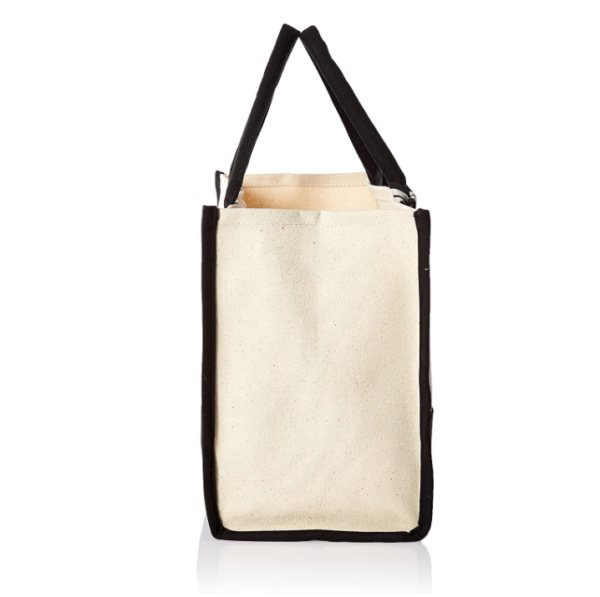 Large Personalized Initial Canvas Women's Tote Beach Bag Monogrammed Gift Tote Bag - 영상 3