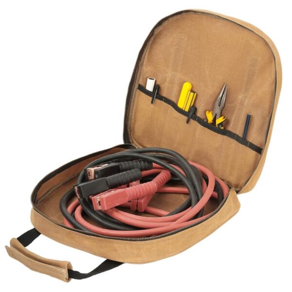 Heavy Duty Canvas Electricians Multiuse Tool Tote Bag Tough Safety Design Versatile Gift Bag - 画像 4