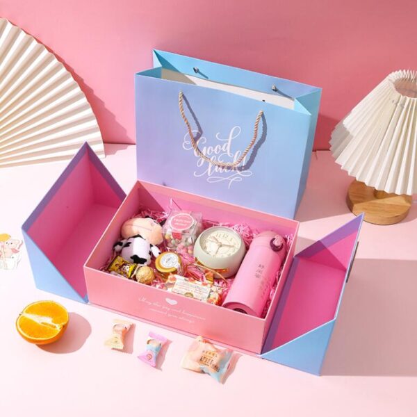 Packing Box with Double Door Opening Packaging for Clothing Jewellery case - 画像 5