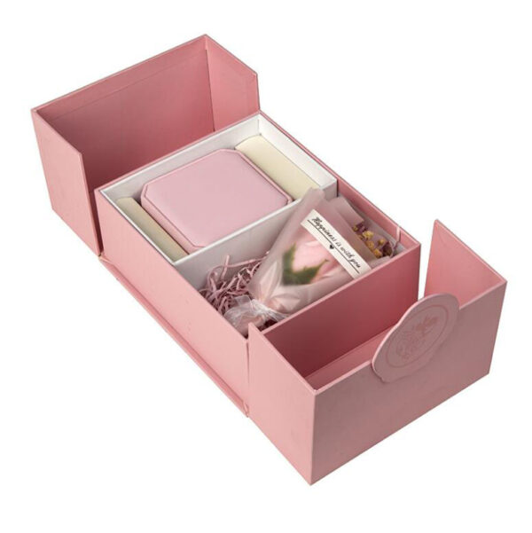 Packing Box with Double Door Opening Packaging for Clothing Jewellery case - 画像 6