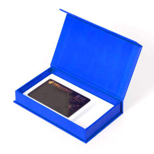 Custom Luxury Exquisite Bank Vip Card Gift Packaging Boxes with logo