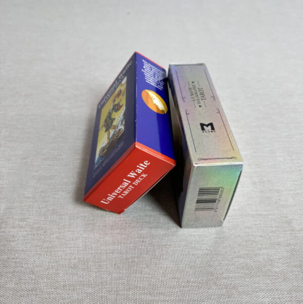 Luxury Tarot Card Playing Cards Deck Holder Tarot Card Gift Tin Storage Box - 画像 2