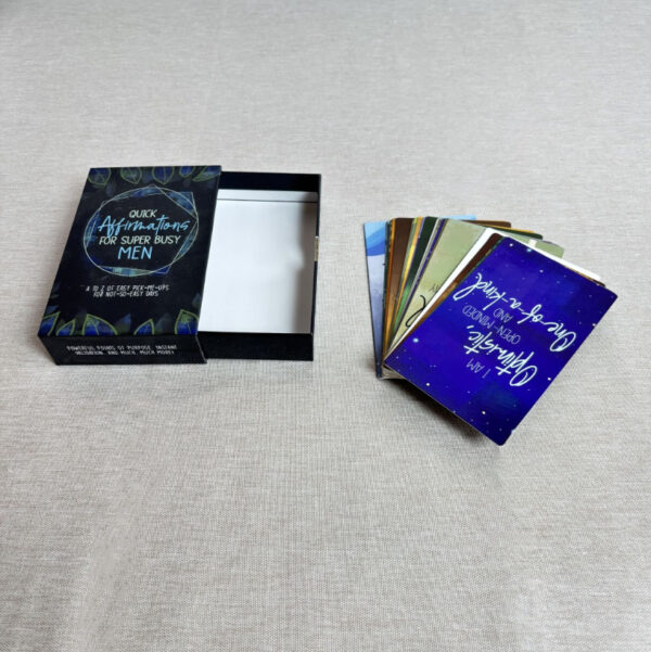 Luxury Tarot Card Playing Cards Deck Holder Tarot Card Gift Tin Storage Box - 画像 5