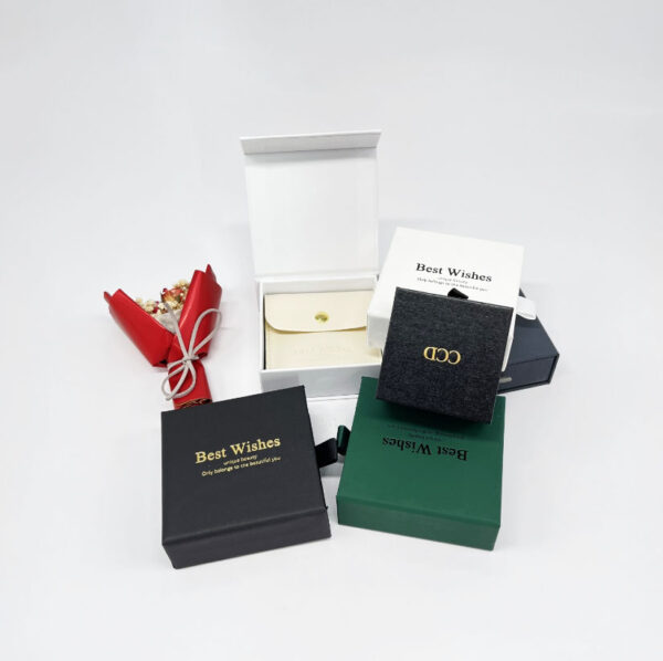 Custom pink Packaging Drawer Box Cartons De Livraison Small Shipping Dragees Wedding Flower Jewelry Ring Paper Boxes