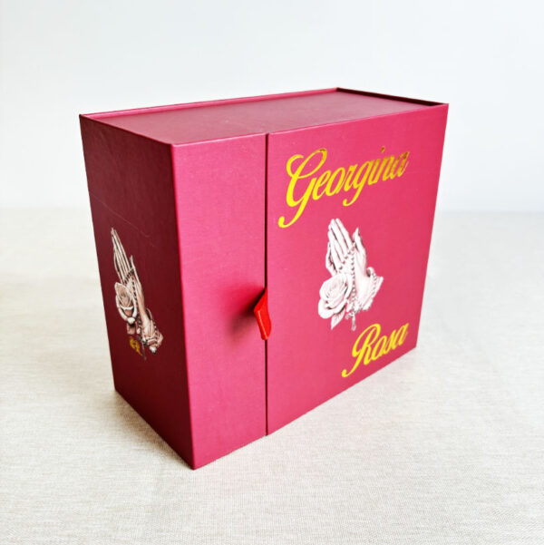 Custom Luxury Rigid Box Cosmetic Paper Magnetic Closure Packaging Gift Box with Foam Insert for Women - Image 3