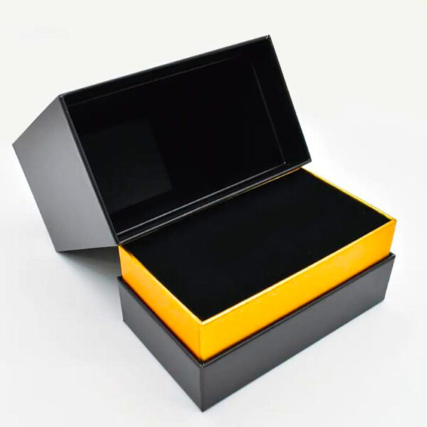 Custom Elegent Magnetic Closure Gold Stamping Skin Care Packaging Make up Bottle Cosmetic Box - 画像 5