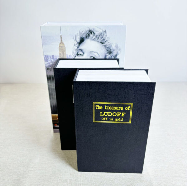 Wholesale Custom Dictionary Book Safe with Combination Lock & Key Lcok Anti-theft Secret Safe Box - 画像 3